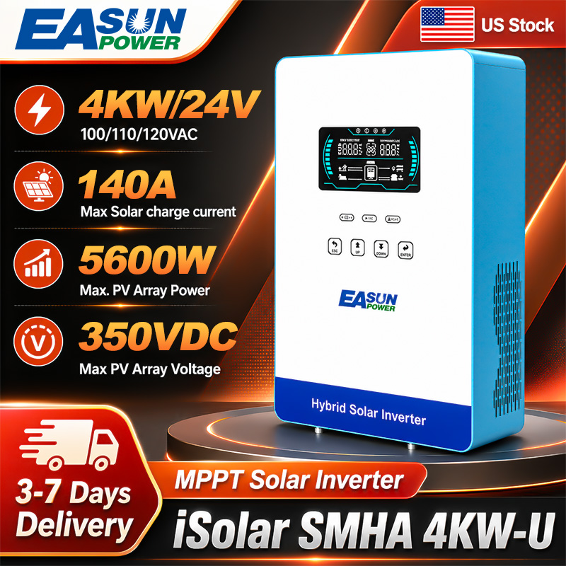 EASUN POWER 4000W 24V Off Grid - đánh giá và giá Grid Tie Inverter Limiter 2000W
