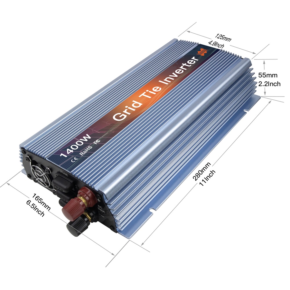 1400W Grid Tie Micro Solar Inv - đánh giá và giá Micro Inverter 1400W Solar Grid Tie